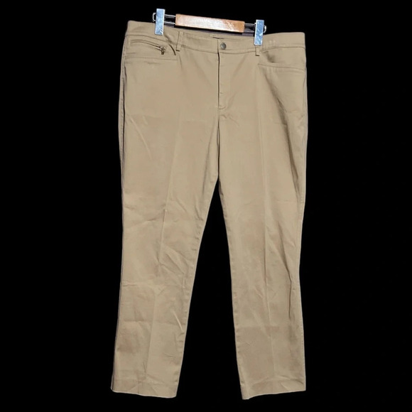 Ralph Lauren khaki pants size 16 - Picture 1 of 5